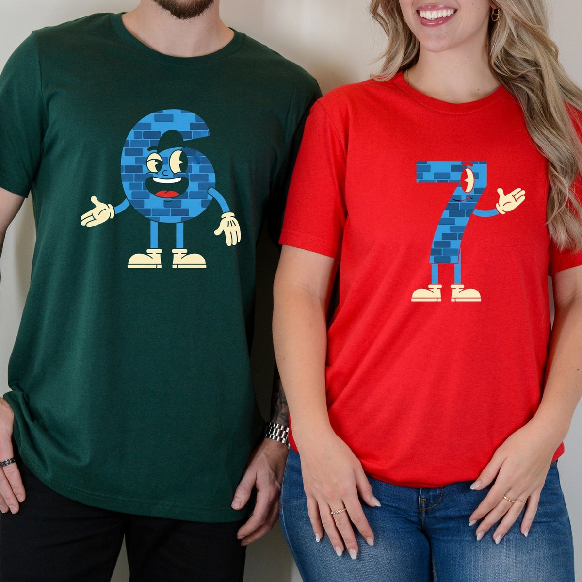 6 7 Costume Matching T-Shirts For Couples product image 3