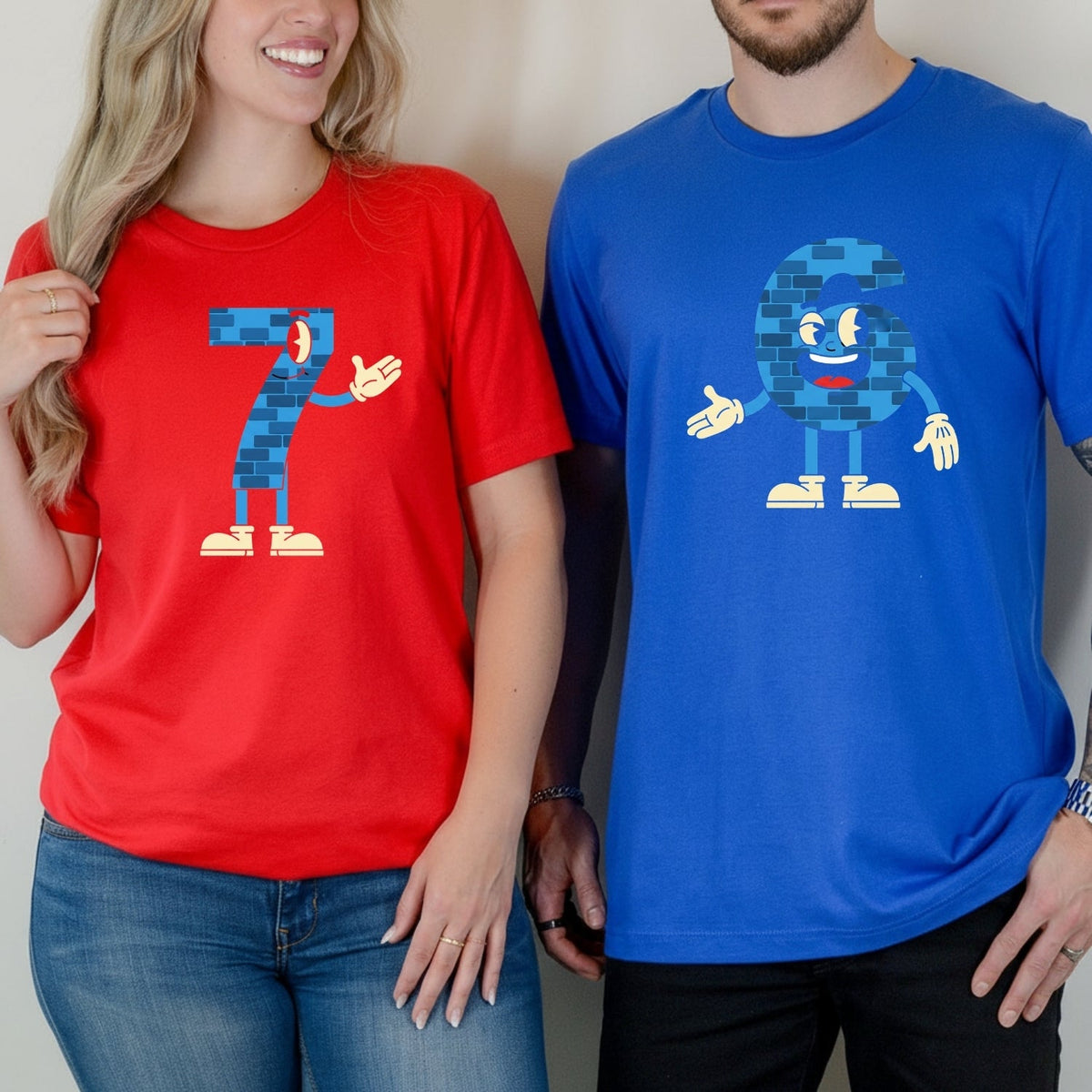 6 7 Costume Matching T-Shirts For Couples product image 5
