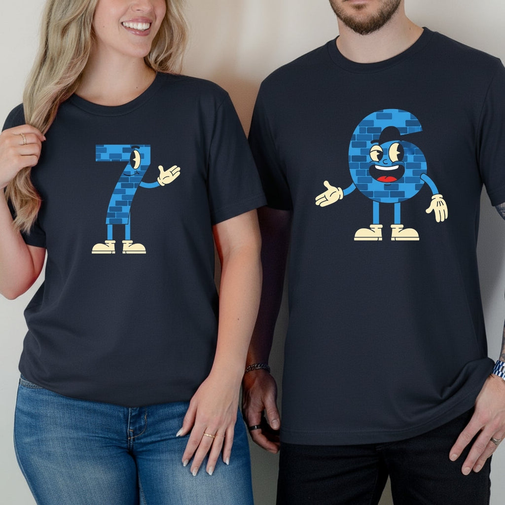 6 7 Costume Matching T-Shirts For Couples product image 6