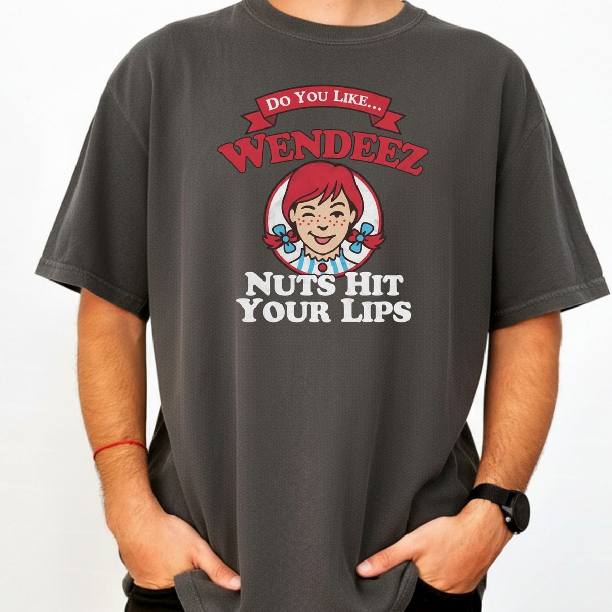 Wendeez Nuts Hit Your Lips Funny Retro Meme Shirt – Cheeky product image 23