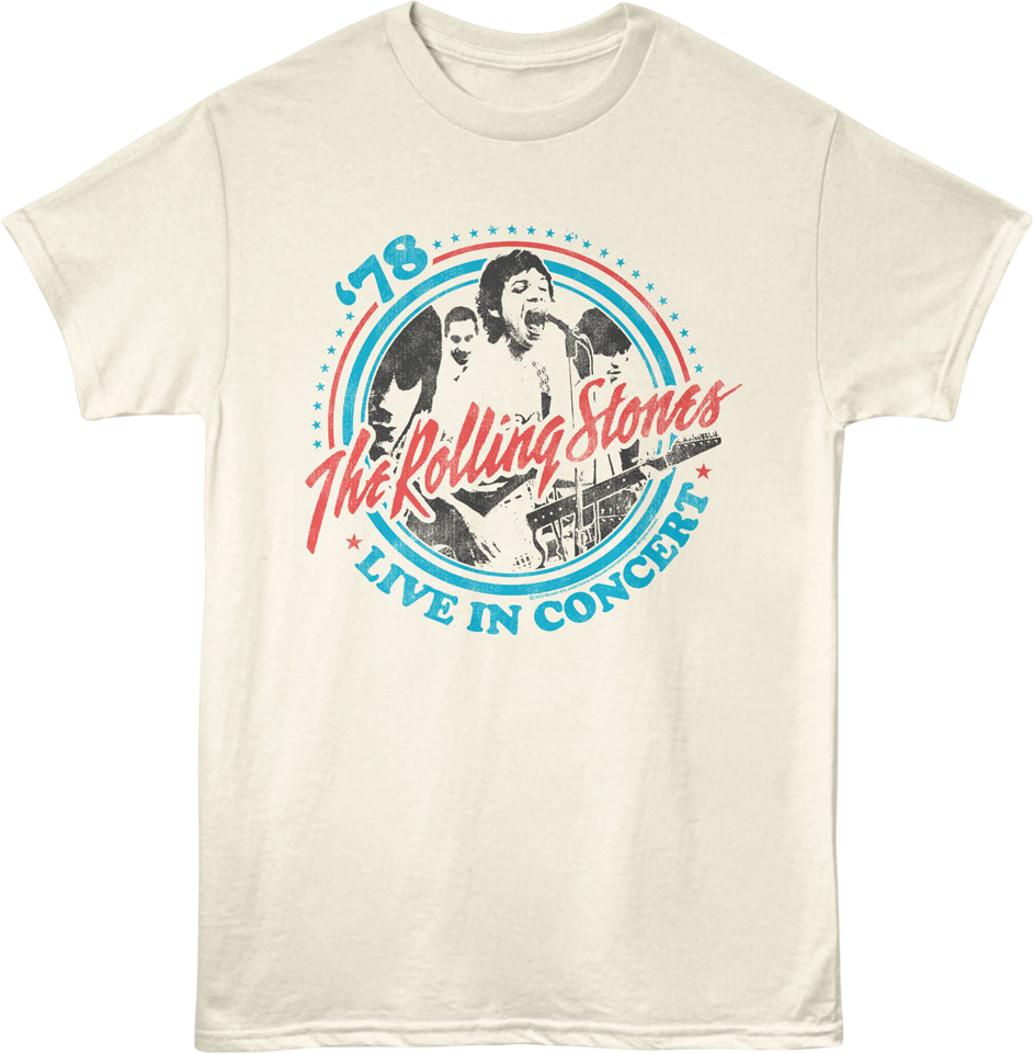 '78 Concert Circle Rolling Stones T-Shirt product image 1