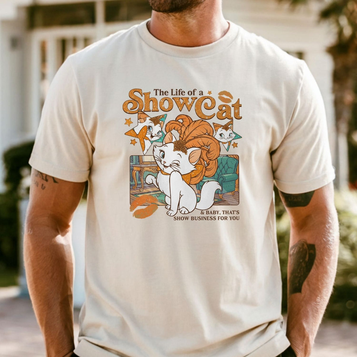 Vintage Showcat Shirt - The Life of a Show Cat Tee - Retro product image 26