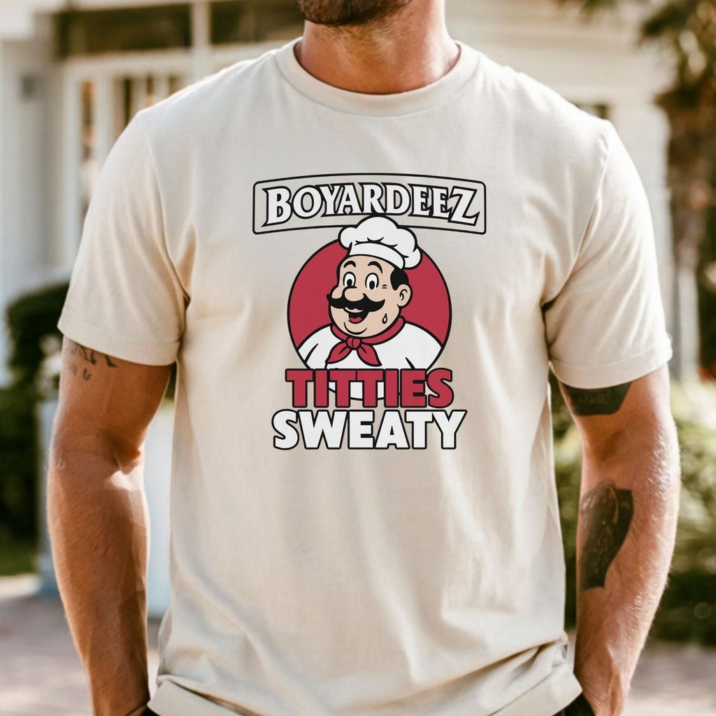 Retro Funny Boyardeez Nutz Sweaty Meme T-Shirt product image 26