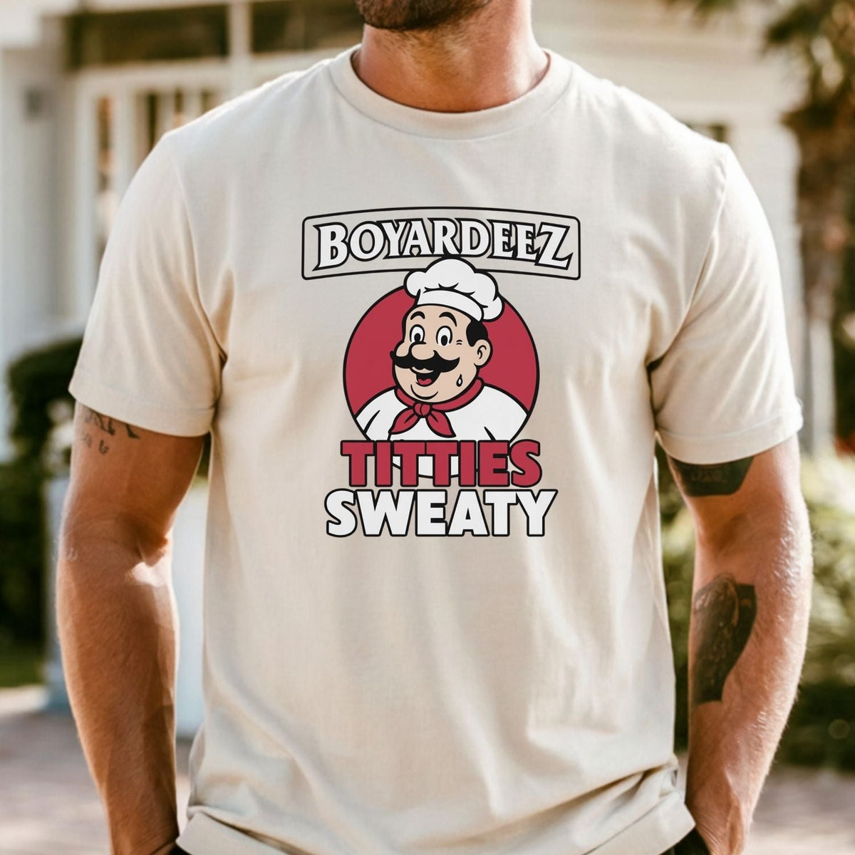 Retro Funny Boyardeez Nutz Sweaty Meme T-Shirt product image 26