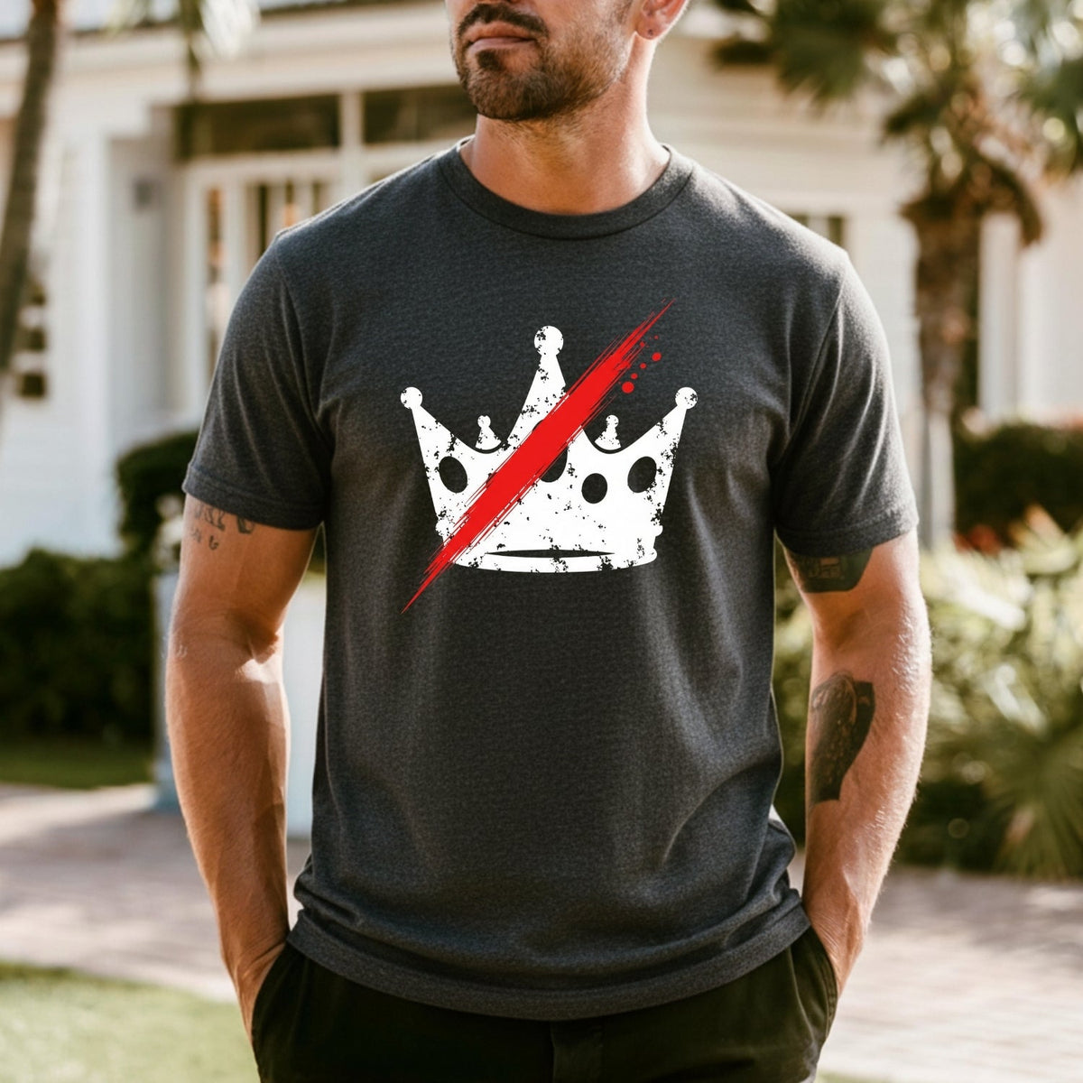 No Kings in America T-Shirt – Crown Graphic Tee Freedom product image 22