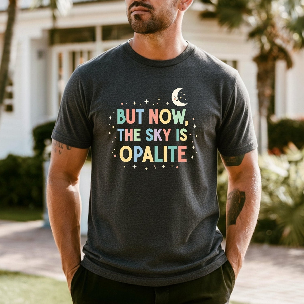 Opalite Showgirl Graphic Tee – Poetic Romantic Pastel Shirt product image 17