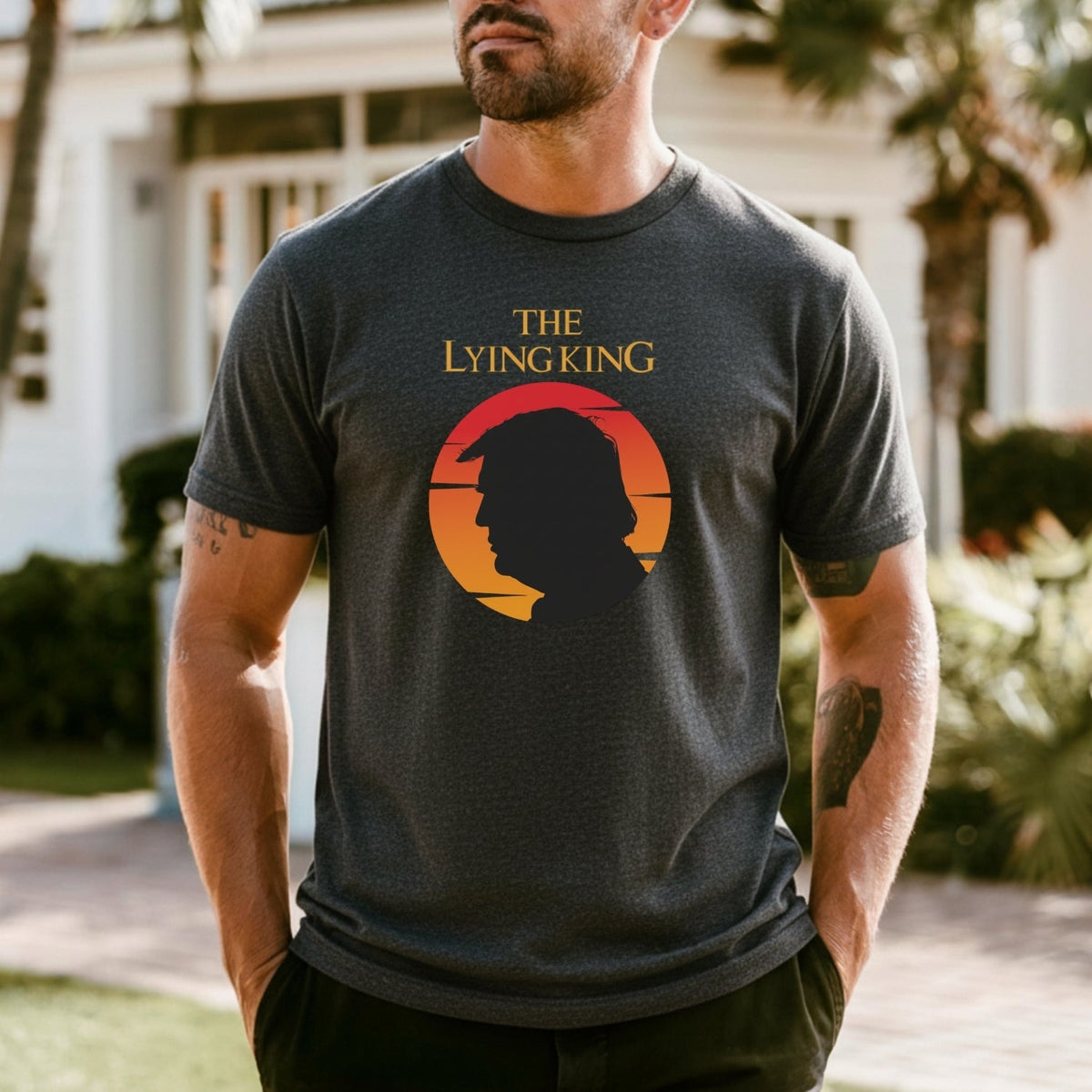 The Lying King Parody Shirt - No Kings No Dictators Tee product image 18