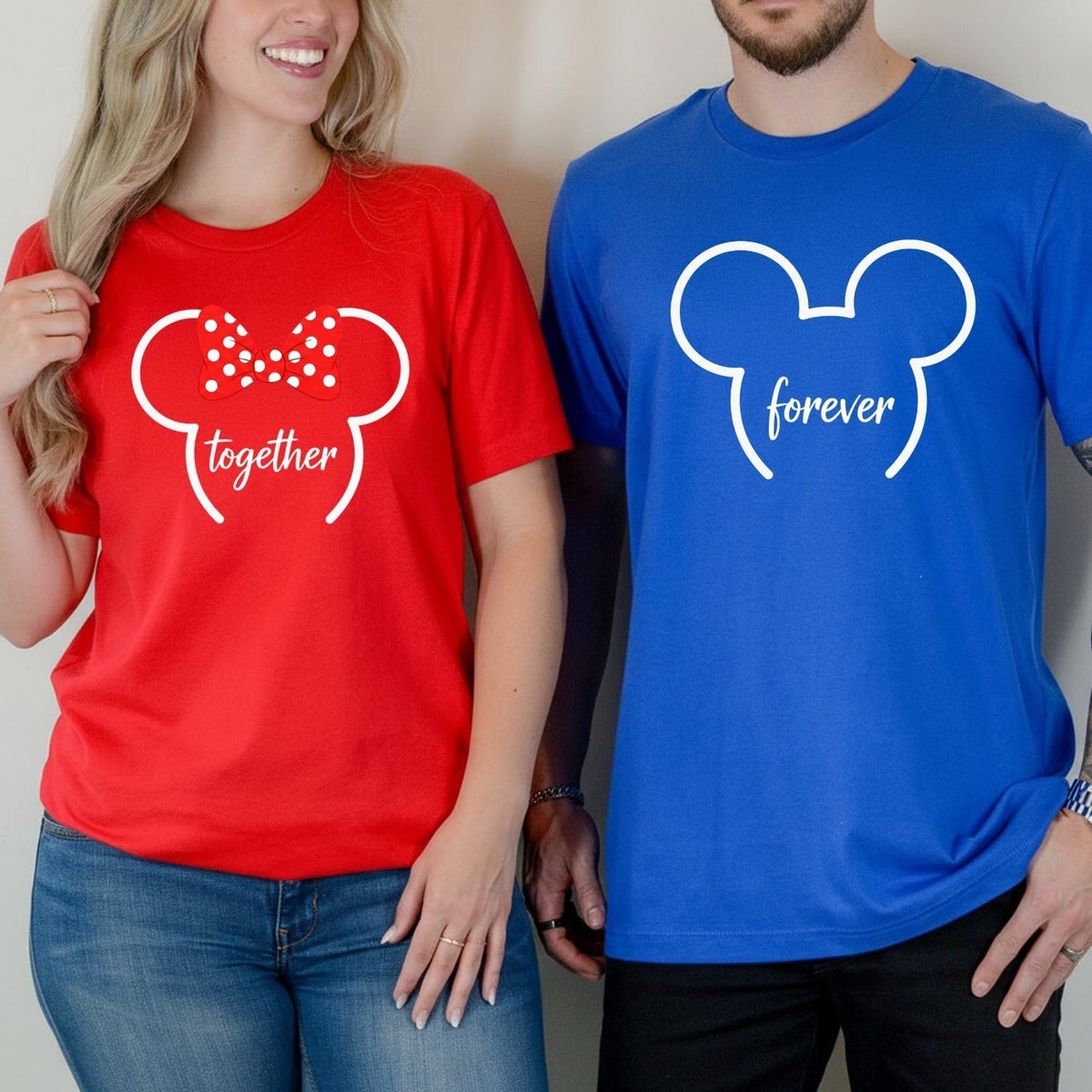 Togther Forever Matching T-Shirts For Couples product image 13