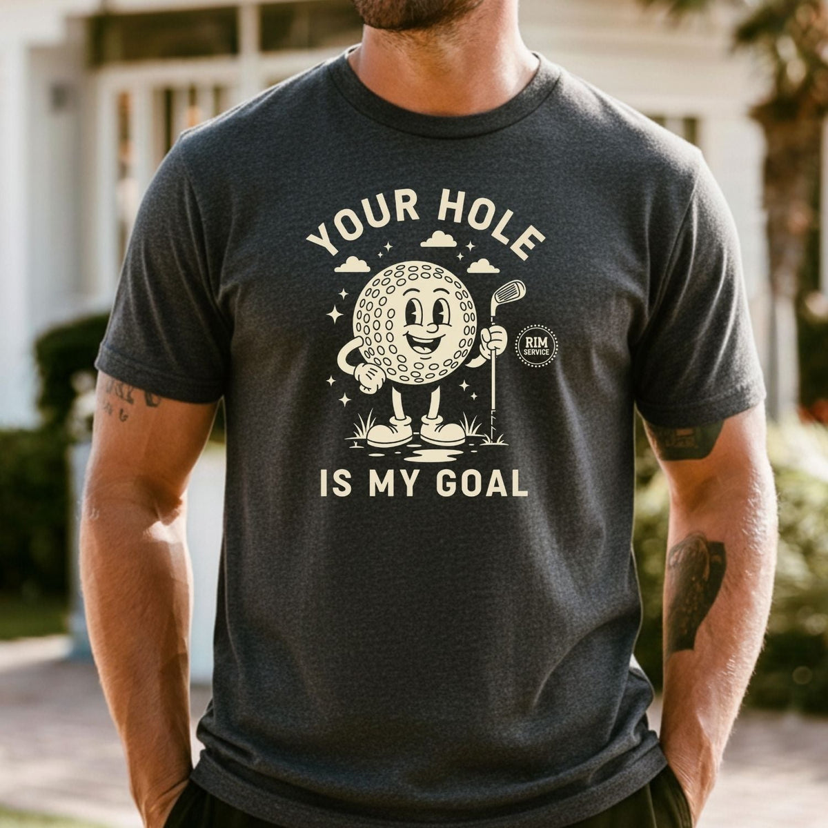 Your Hole is My Goal T-Shirt - Funny Adult Humor Tee product image 23