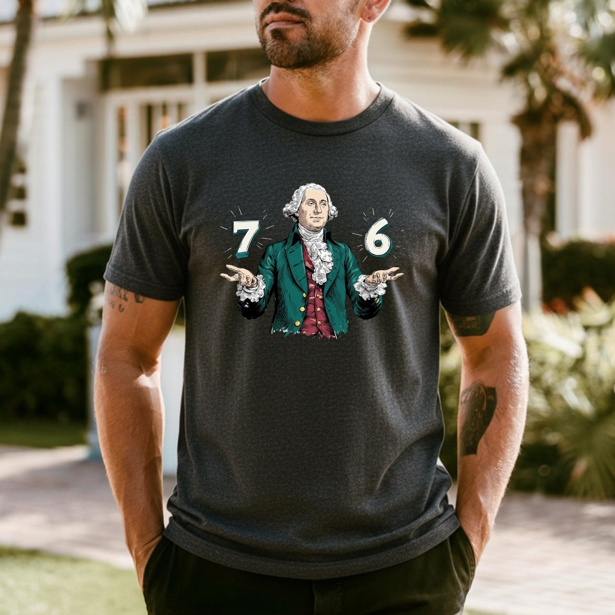 Six Seven Shirt – Vintage George Washington American product image 15