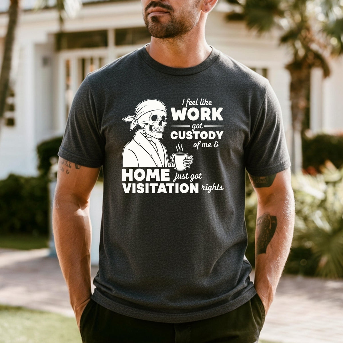 I Feel Like Work Got Custody of Me Shirt – Funny Office product image 18