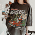 90s Vintage Christmas Movie Shirt Funny Elf Snowman product image 1