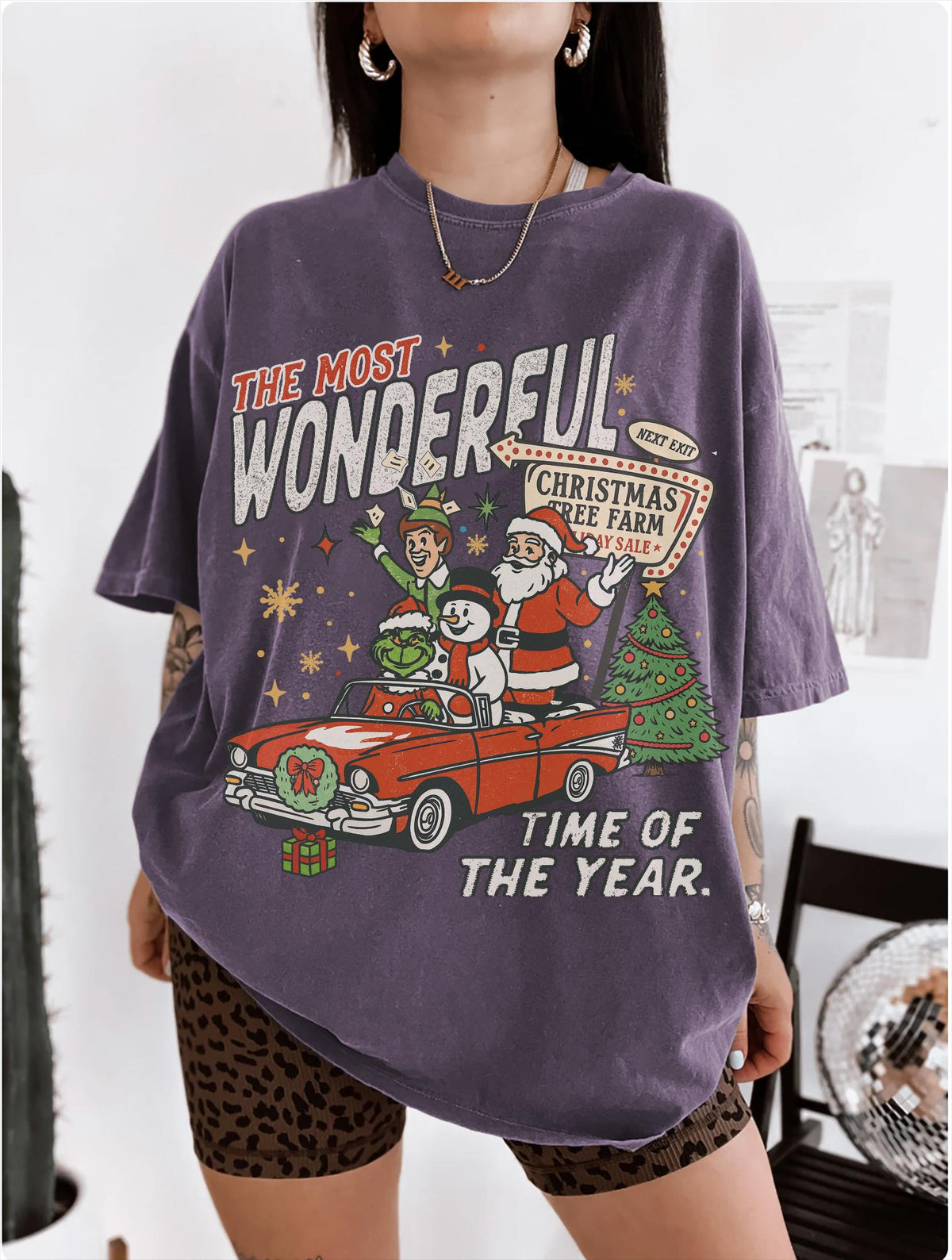 90s Vintage Christmas Movie Shirt Funny Elf Snowman product image 7