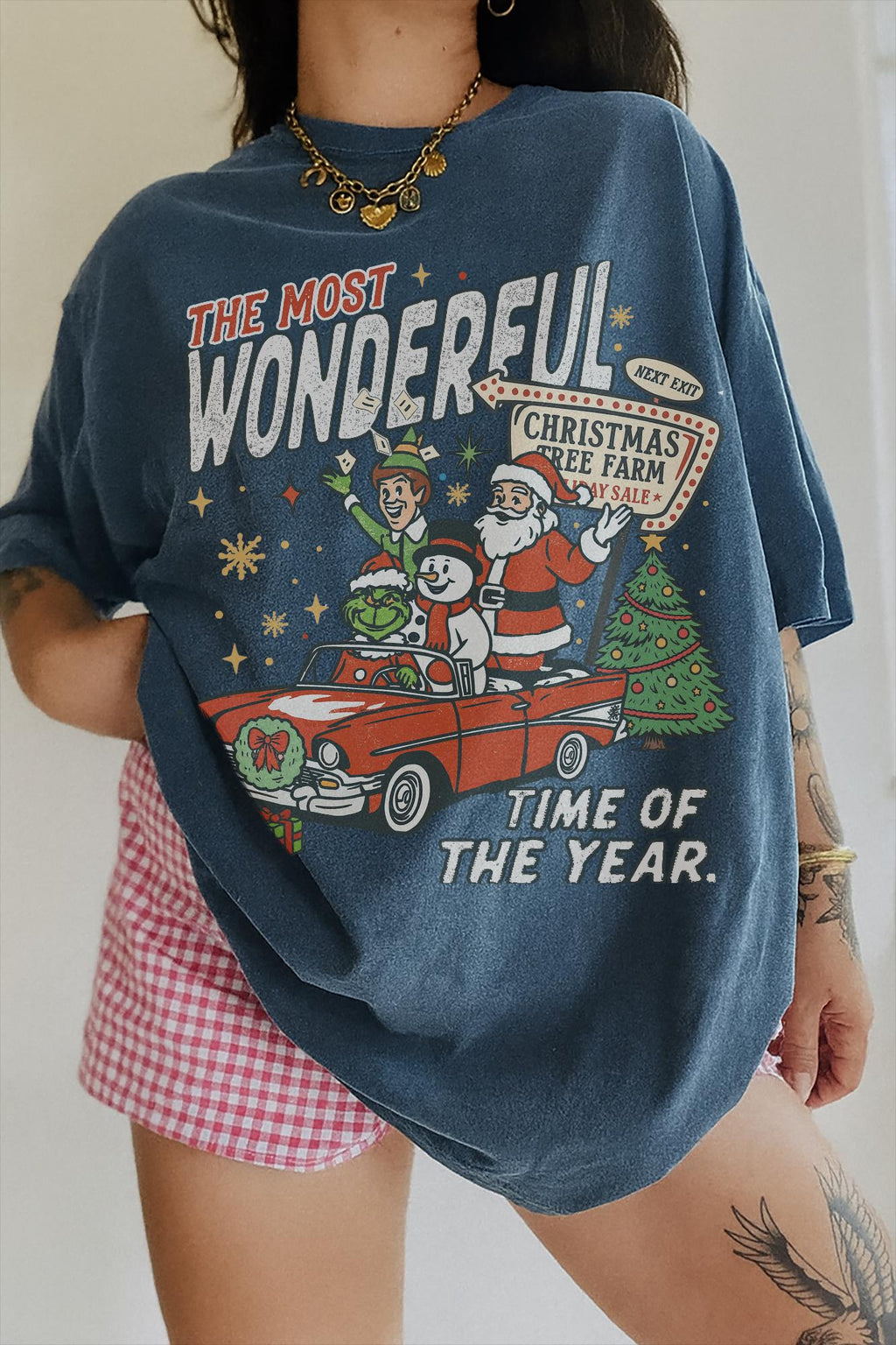 90s Vintage Christmas Movie Shirt Funny Elf Snowman product image 8
