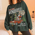 90s Vintage Christmas Sweatshirt Retro Santa Crewneck Funny product image 1