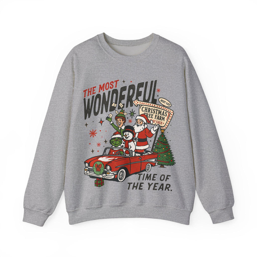 90s Vintage Christmas Sweatshirt Retro Santa Crewneck Funny product image 6
