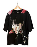 Floralidz Roses are Red Violets Blue Black Tee product image 1