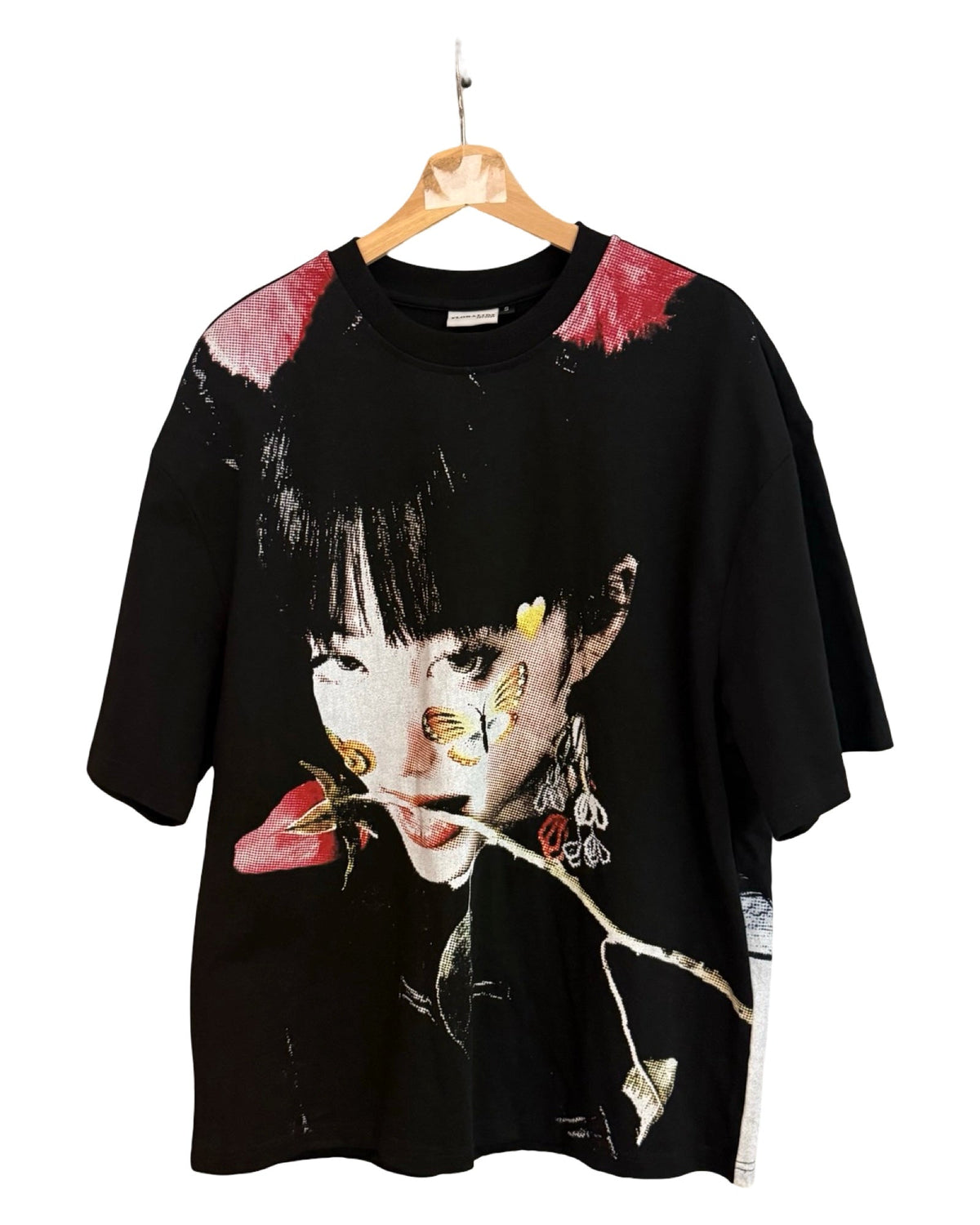 Floralidz Roses are Red Violets Blue Black Tee product image 1
