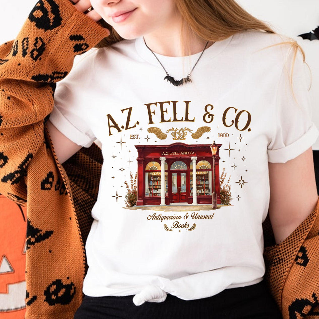 A.Z. Fell & Co Sweatshirt Hoodie – Aziraphale Bookshop product image 2