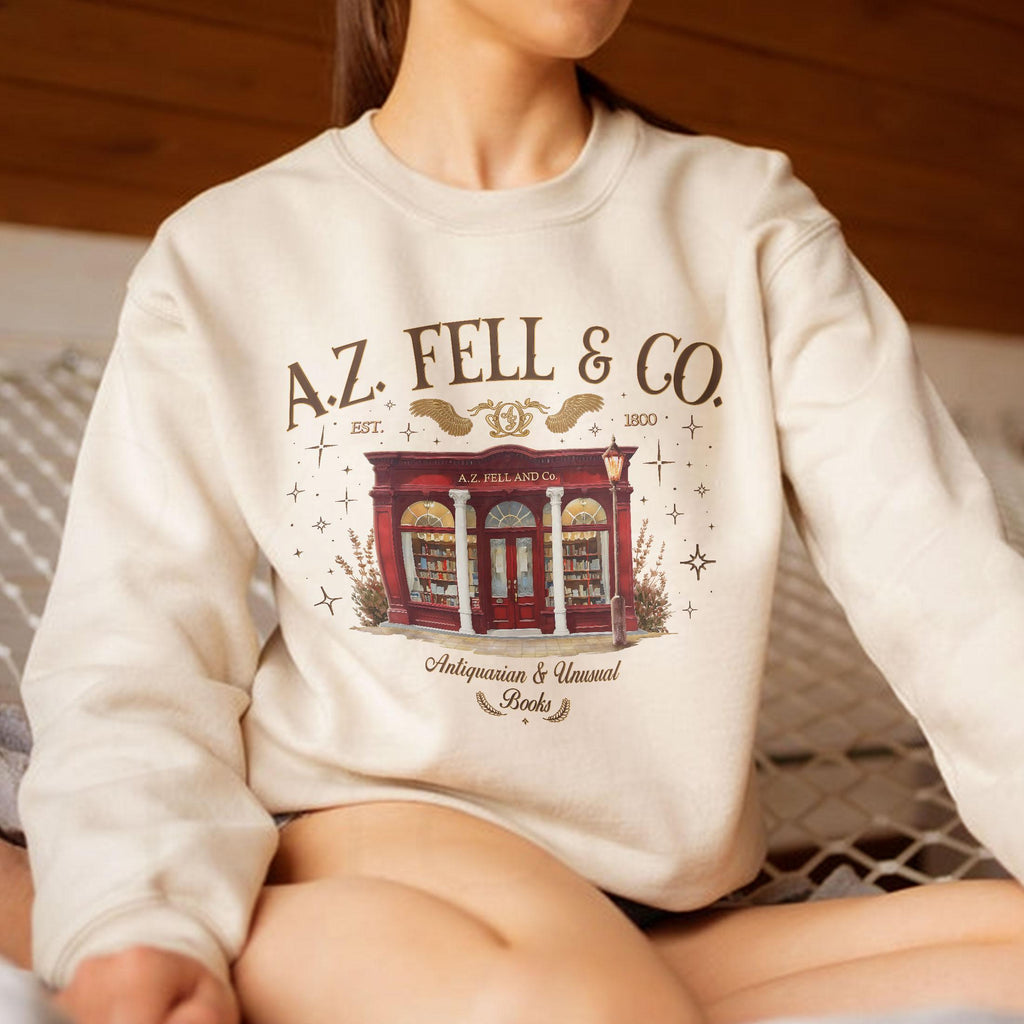 A.Z. Fell & Co Sweatshirt Hoodie – Aziraphale Bookshop product image 4