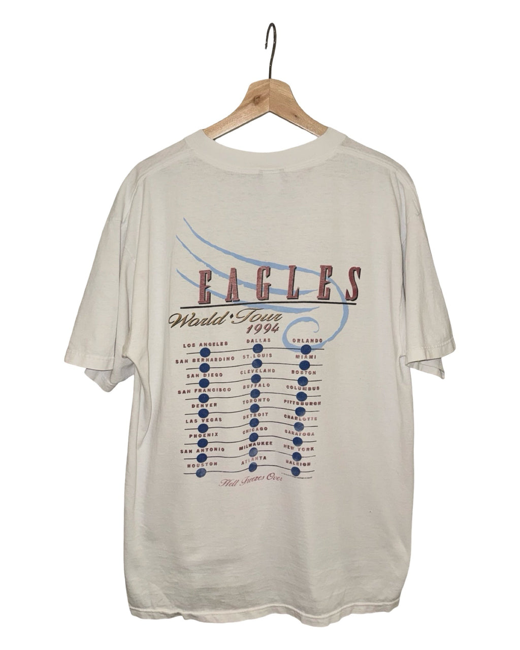 Vintage 1994 The Eagles Hell Freezes Over Band Tour Tee product image 2