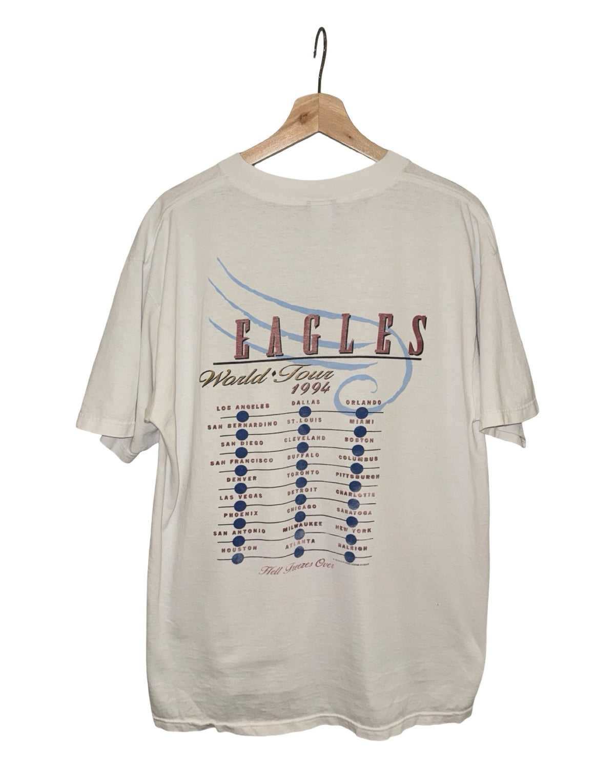 Vintage 1994 The Eagles Hell Freezes Over Band Tour Tee product image 2