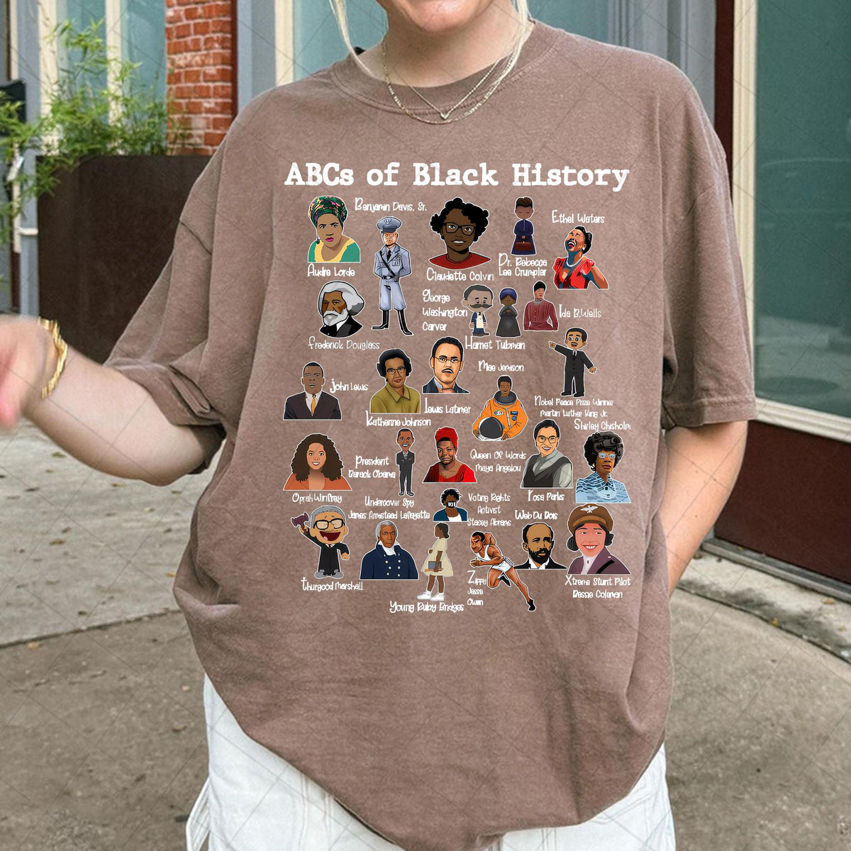 ABC’s of Black Excellence T-Shirt – History Celebration product image 3