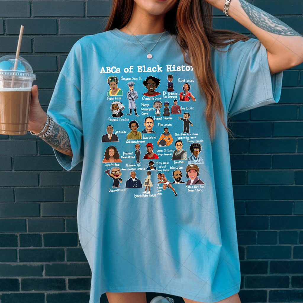ABC’s of Black Excellence T-Shirt – History Celebration product image 5