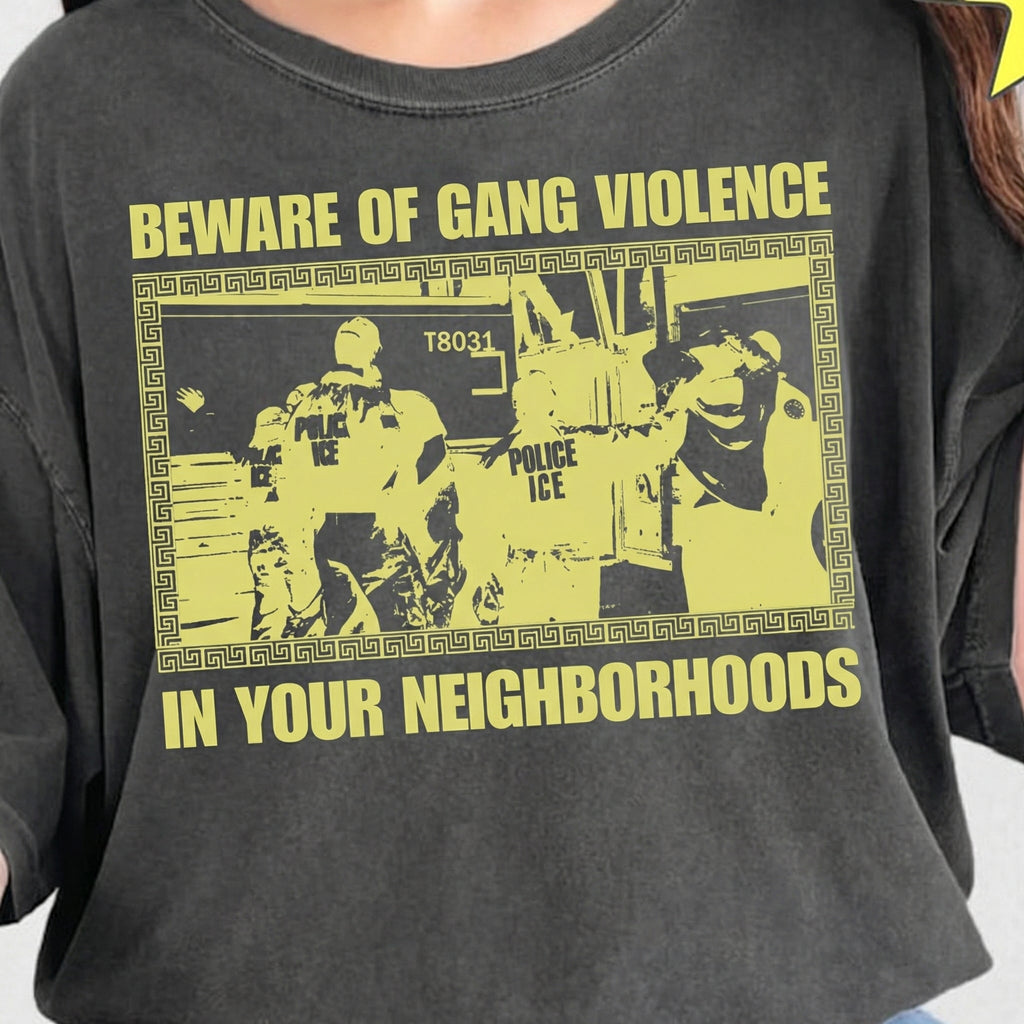 Abolish ICE Social Justice T-Shirt – Anti-Deportation product image 5