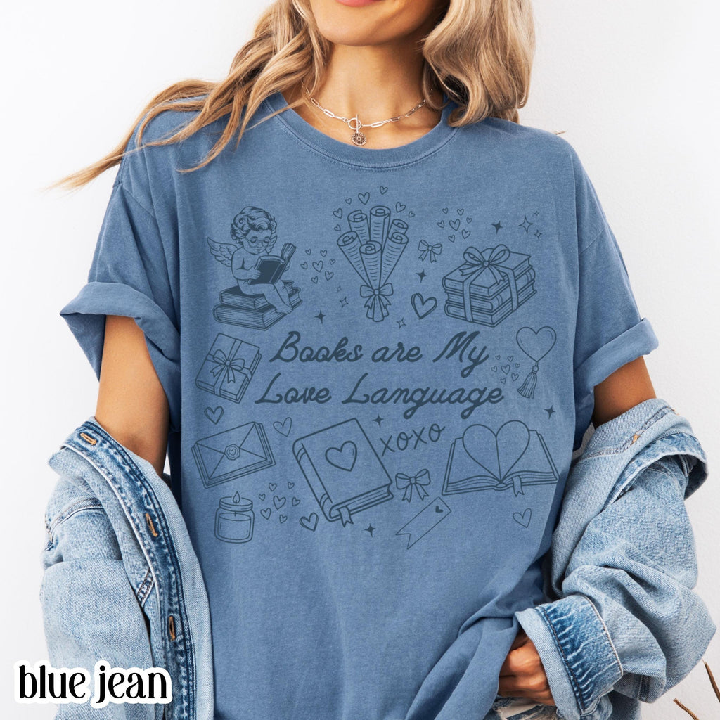 All Booked for Valentine’s Day Book Lover T-Shirt – Reader product image 2