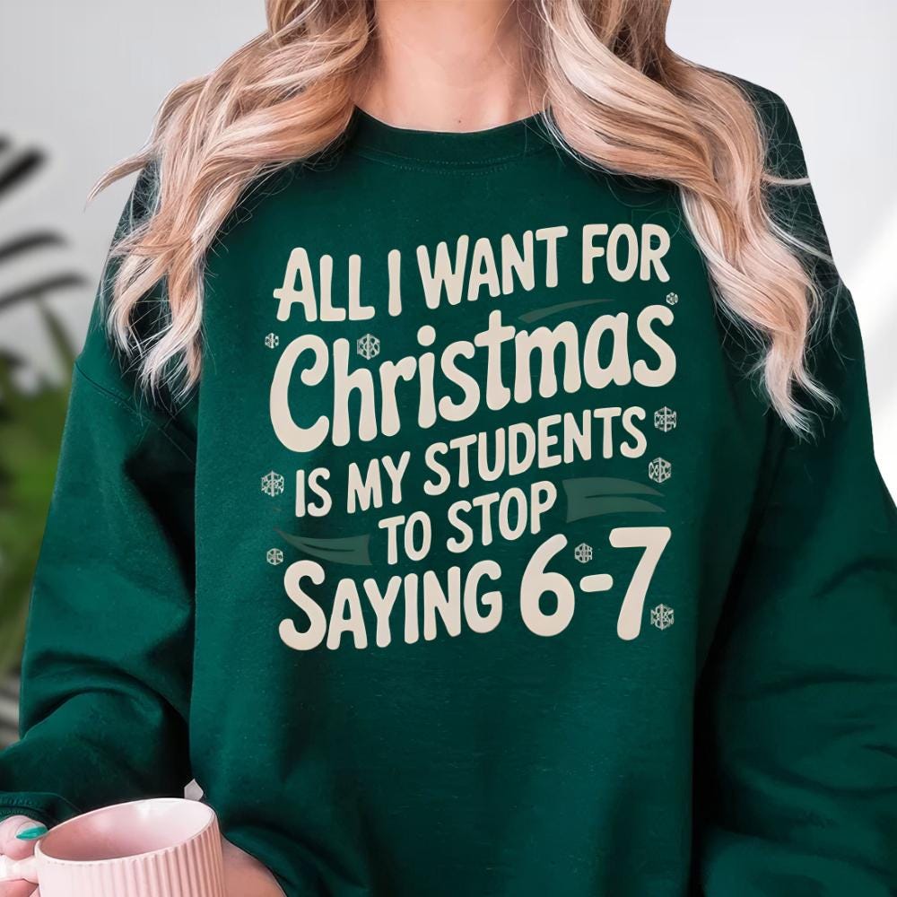 All I Want For Christmas Is My Students To Stop Saying 6–7 product image 4