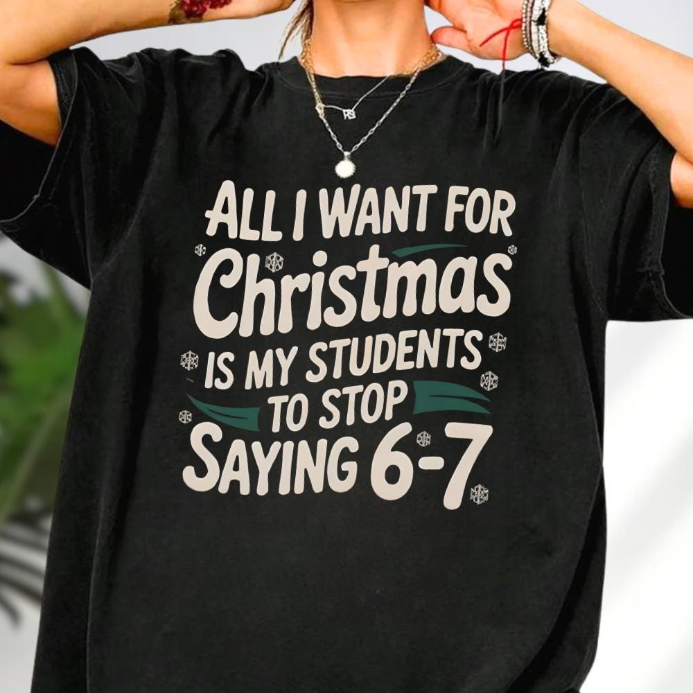 All I Want For Christmas Is My Students To Stop Saying 6–7 product image 3