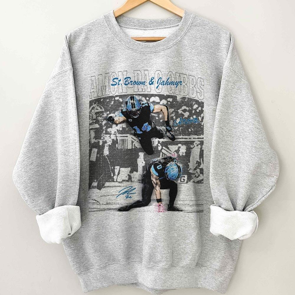Amon-Ra St. Brown & Jahmyr Gibbs Fan Shirt – Game Day Tee product image 3
