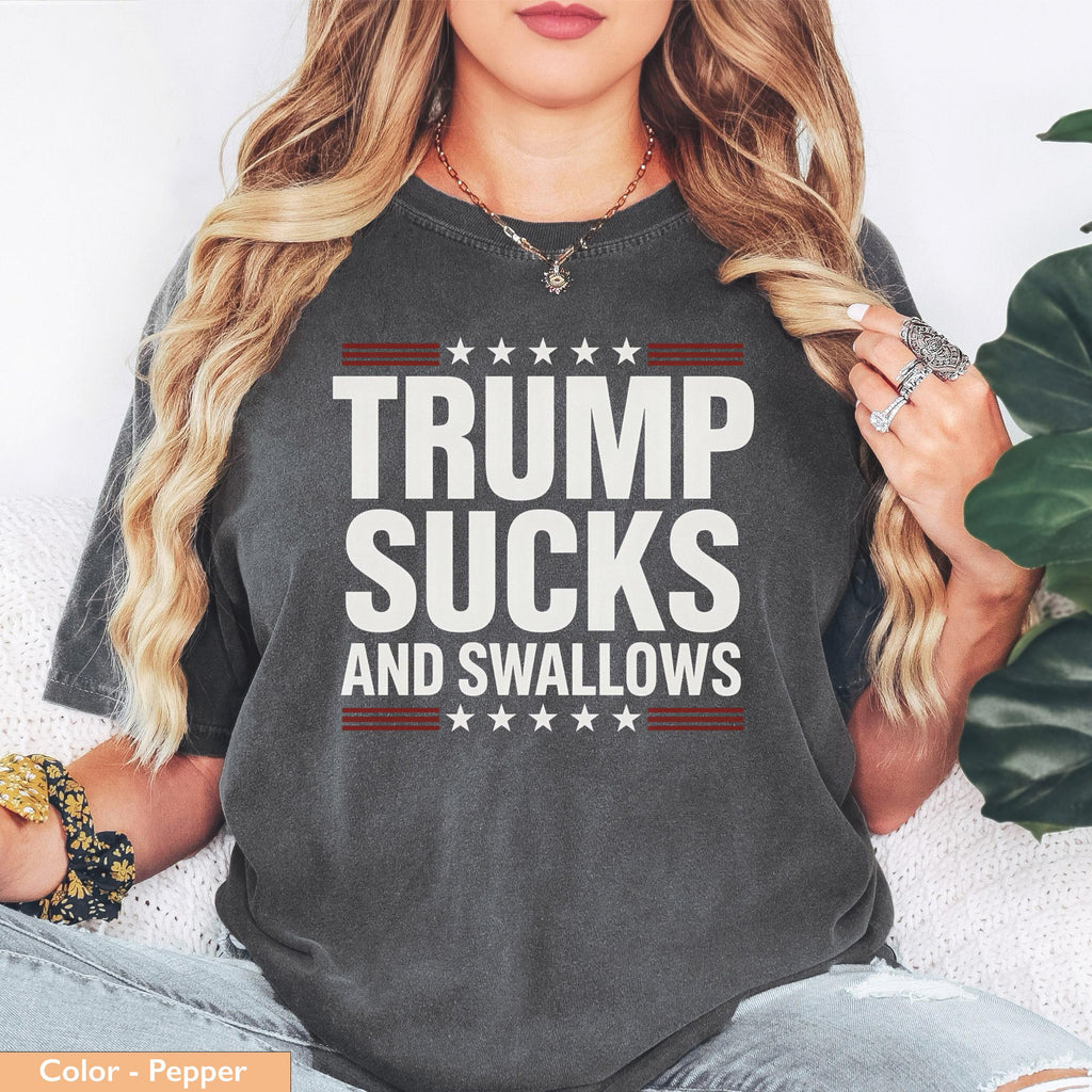 Anti-Trump Graphic Tee – Political Slogan T-Shirt product image 2