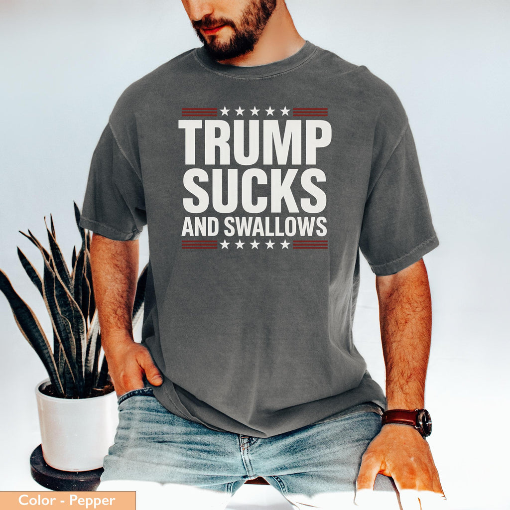 Anti-Trump Graphic Tee – Political Slogan T-Shirt product image 5