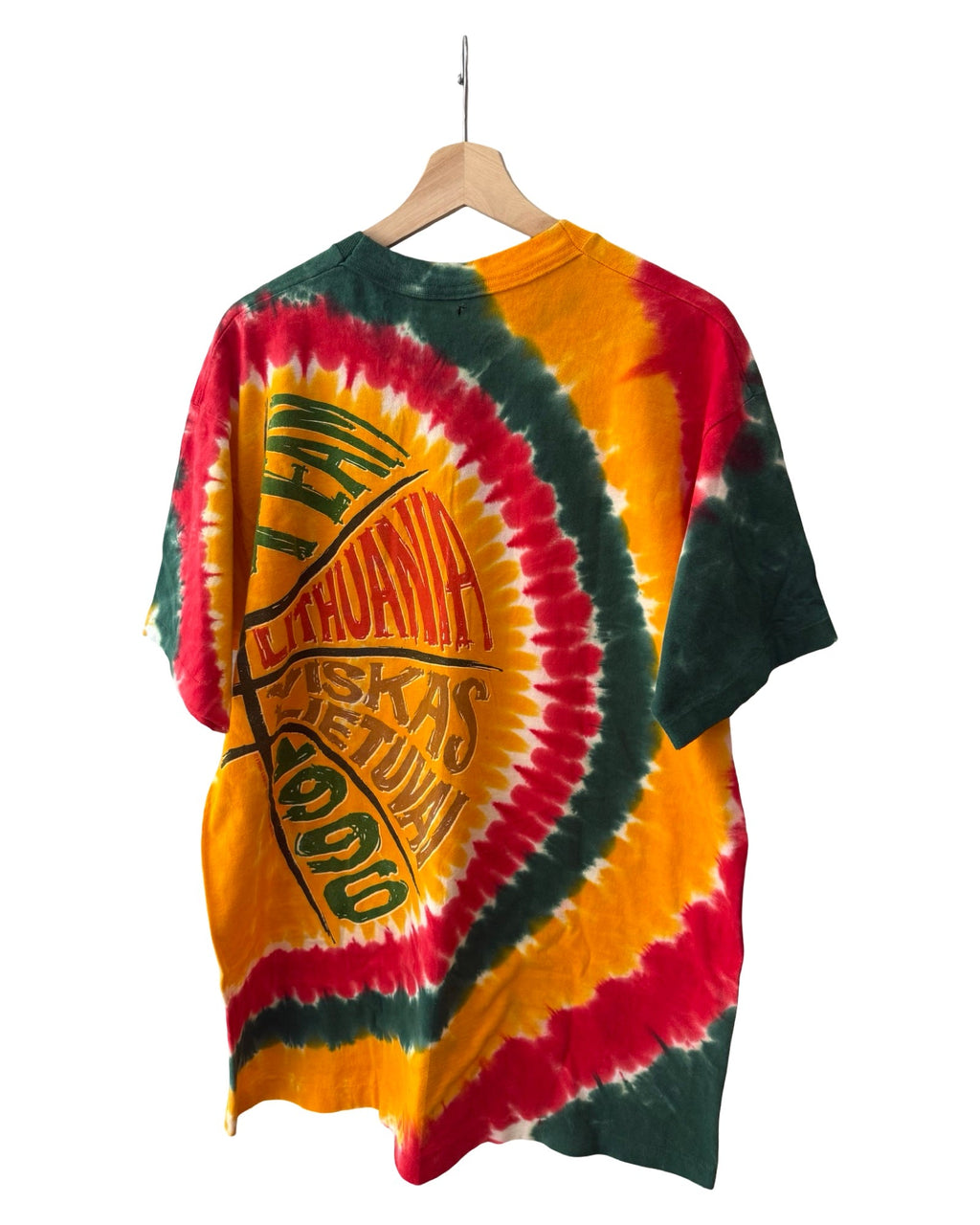 Vintage 1996 Grateful Dead Lithuania Basketball Tee product image 2