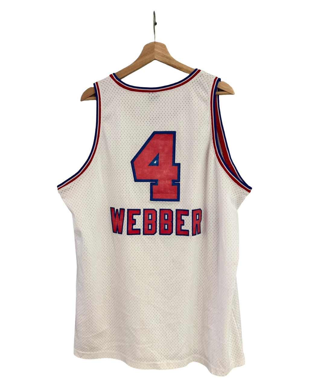 Vintage Chris Webber Sacramento Kings #4 Nike NBA product image 2