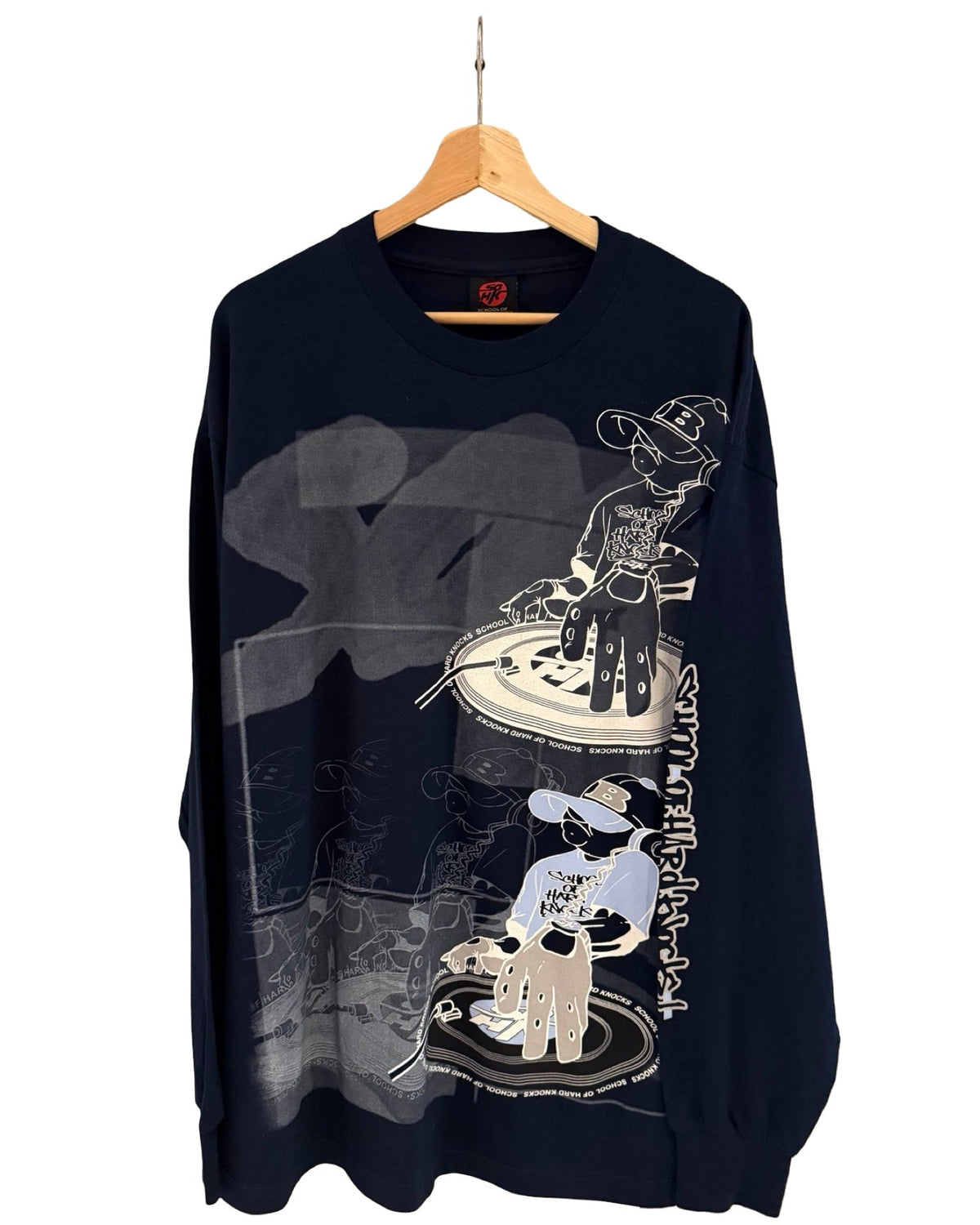 Vintage 90s y2k School Of Hardknocks Long Sleeve Tee product image 1