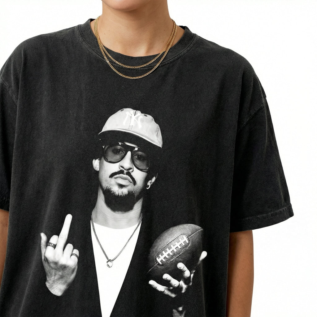 Bad Benito Bowl 2026 Football T-Shirt - Latin Music product image 5