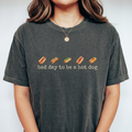 Bad Day to Be a Hot Dog Shirt – Funny Retro Hotdog Graphic product image 1