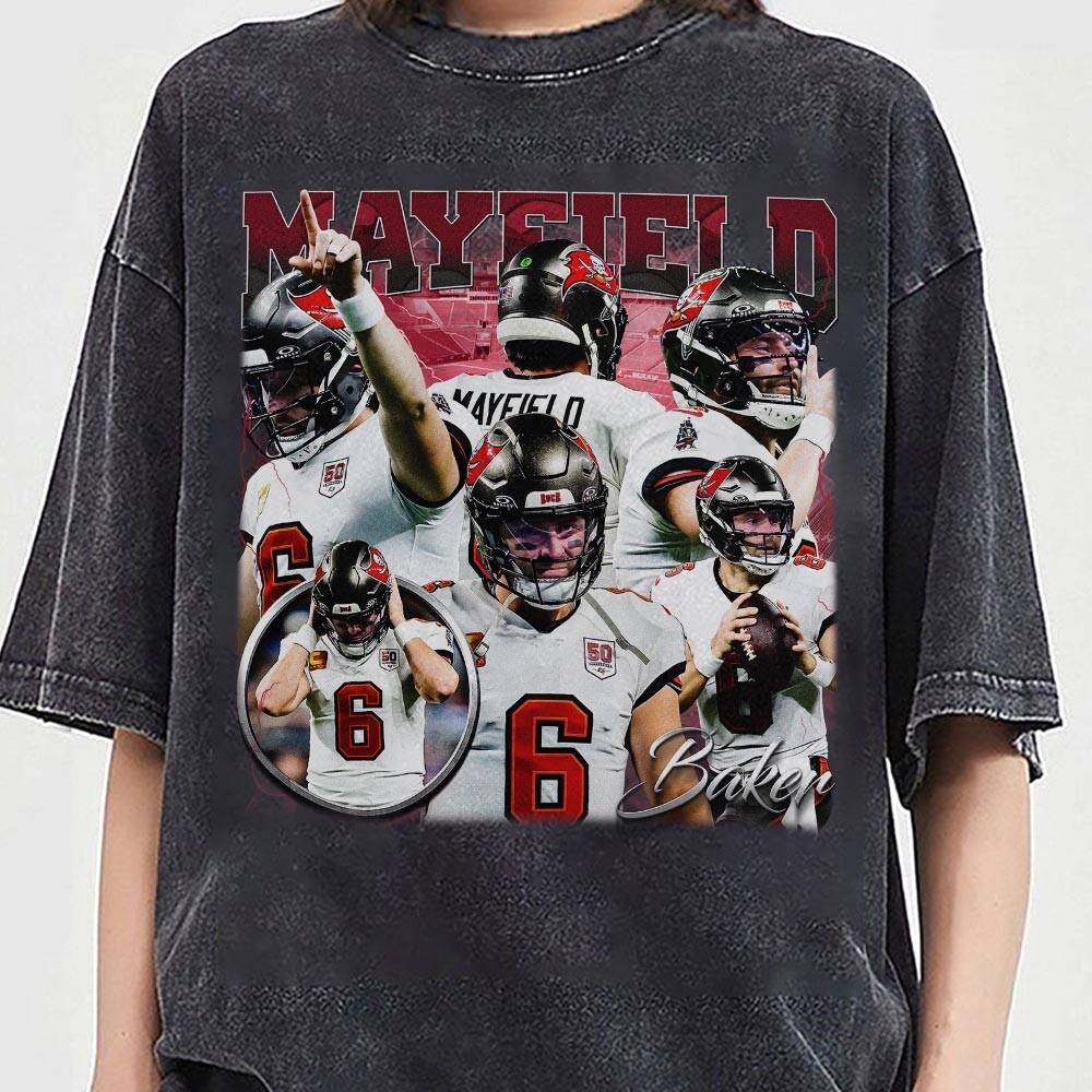 Baker Mayfield Vintage Bootleg T-Shirt – Tampa Football 90s product image 2