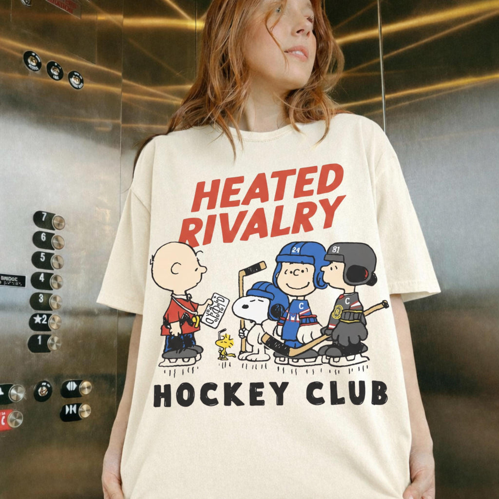 Beagle Puppy Hockey Graphic T-Shirt – Enemies to Lovers product image 2