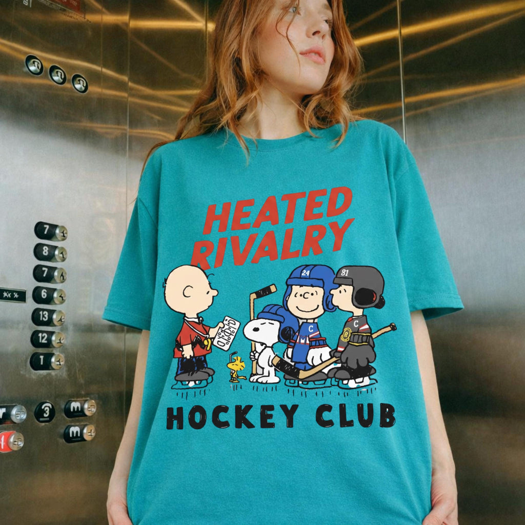 Beagle Puppy Hockey Graphic T-Shirt – Enemies to Lovers product image 3