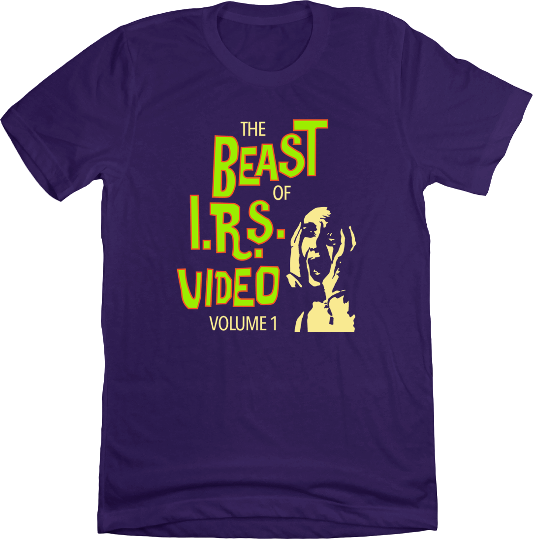 The Beast of I.R.S. Video Volume 1 T-shirt product image 1