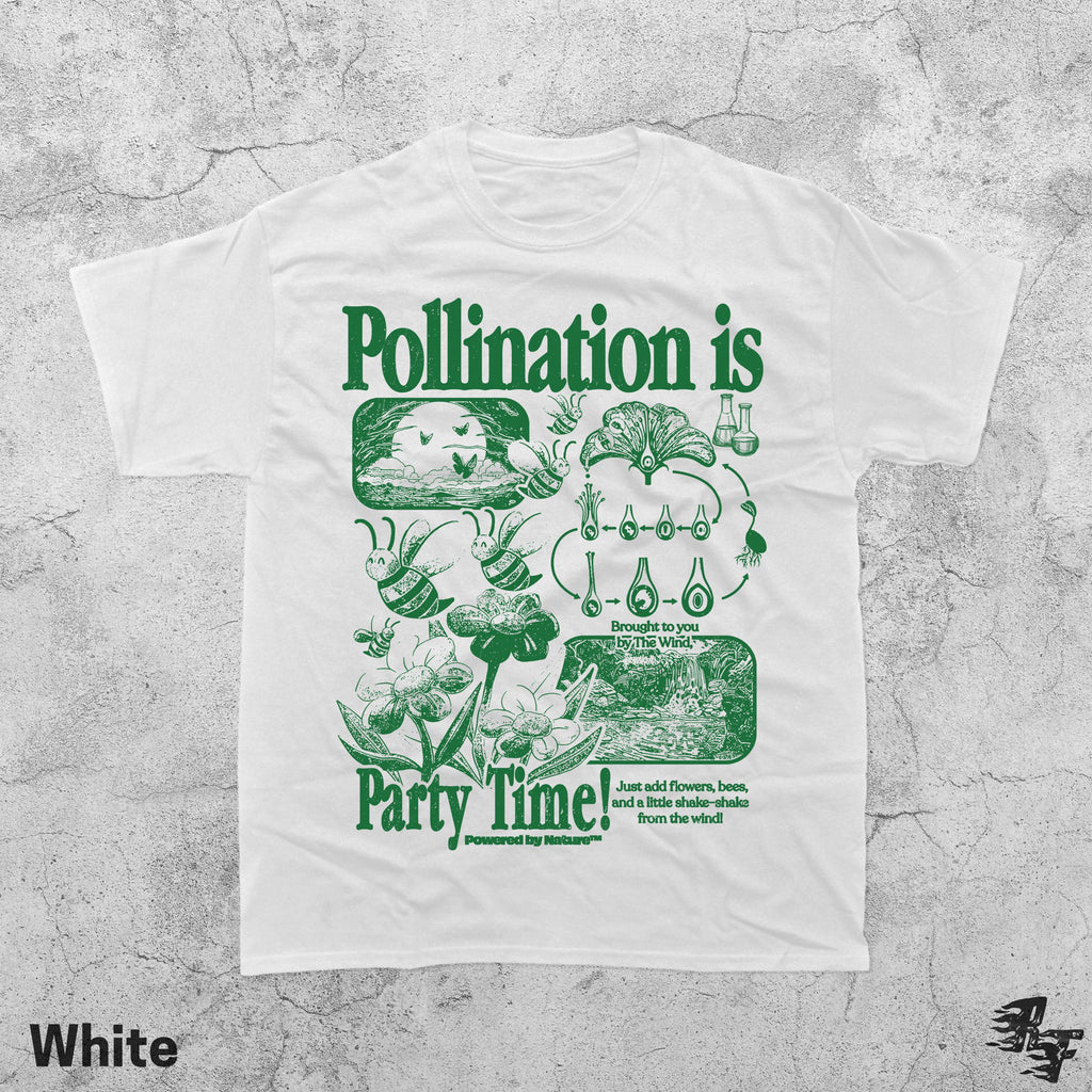 Bee Pollination Vintage Graphic T-Shirt - Retro Botanical product image 7