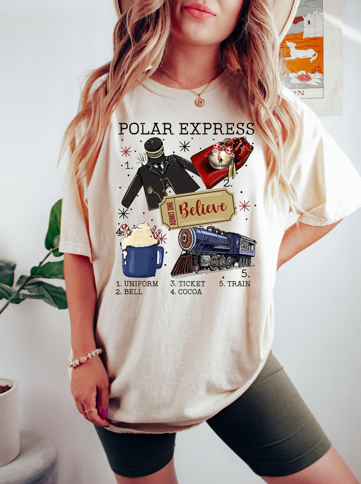 Believe Polar Express Sweatshirt – Christmas Family product image 3