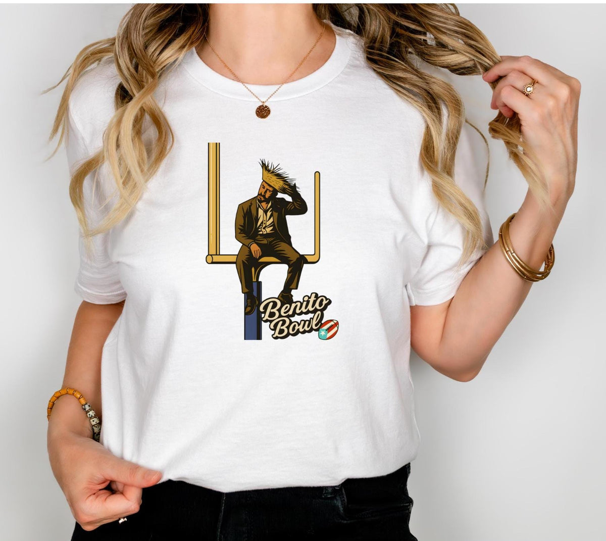 Benito Bowl 2026 Graphic T-Shirt - Puerto Rico Football Fan product image 2