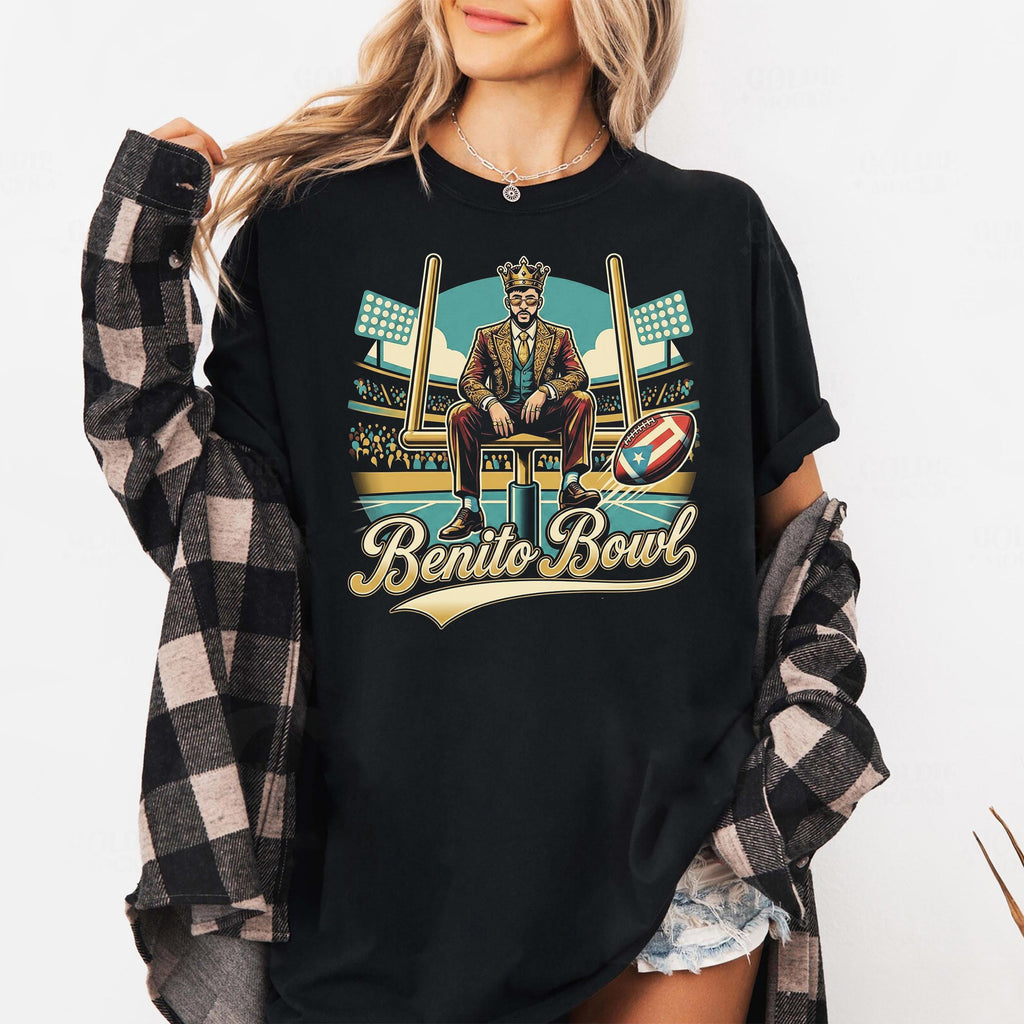 Benito Bowl Football Fan T-Shirt – Puerto Rico Sports Gift product image 3