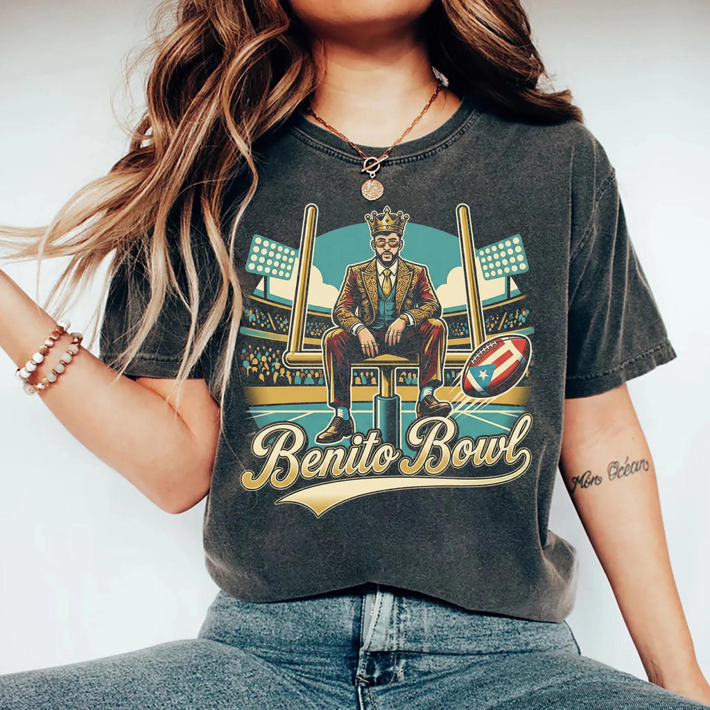 Benito Bowl Football Fan T-Shirt – Puerto Rico Sports Gift product image 5