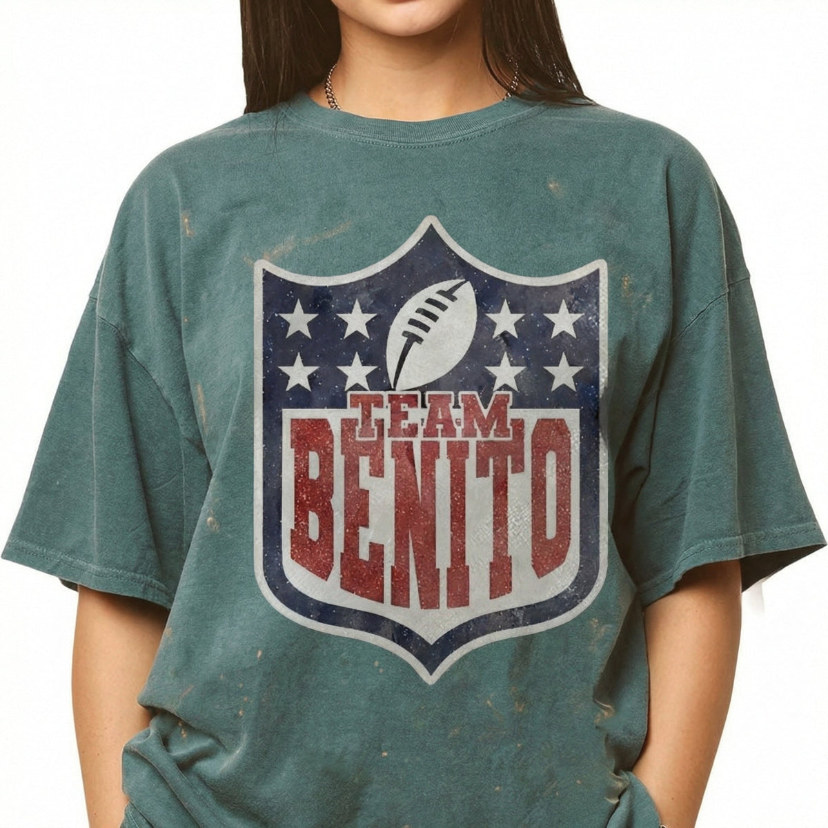 Benito Bowl Football Graphic Shirt – Puerto Rico Flag product image 4